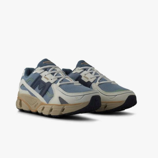 Karhu Super Fulcrum Icicle/Blue mirage sportieve sneakers met retro running look