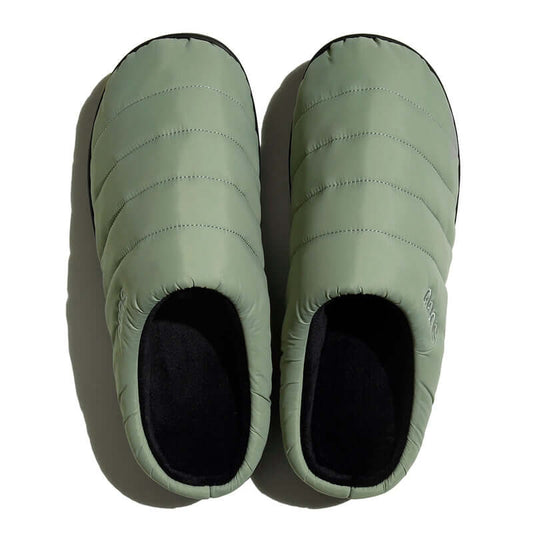 Subu F-Line Smoke green slippers with a minimalist design, perfect for indoor and short outdoor use.