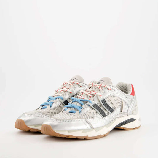 Coolway I 2003 SLV retro sneakers met suède en mesh, sportief design en ademende materialen.