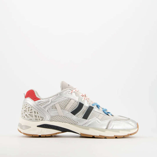 Coolway I 2003 SLV sneaker in retro running-stijl met suède, mesh en split-leer