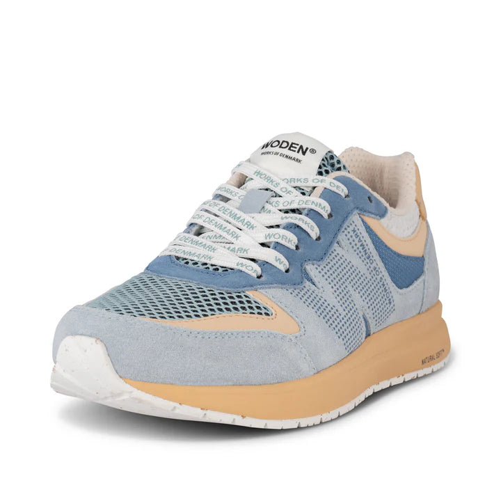 Woden I Rigmor open mesh Ice blue