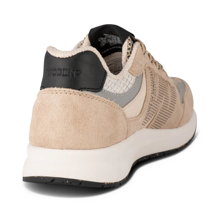 Woden I Rigmor open mesh Coffee cream
